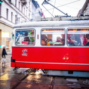 Mit der Straßenbahn durch Wien